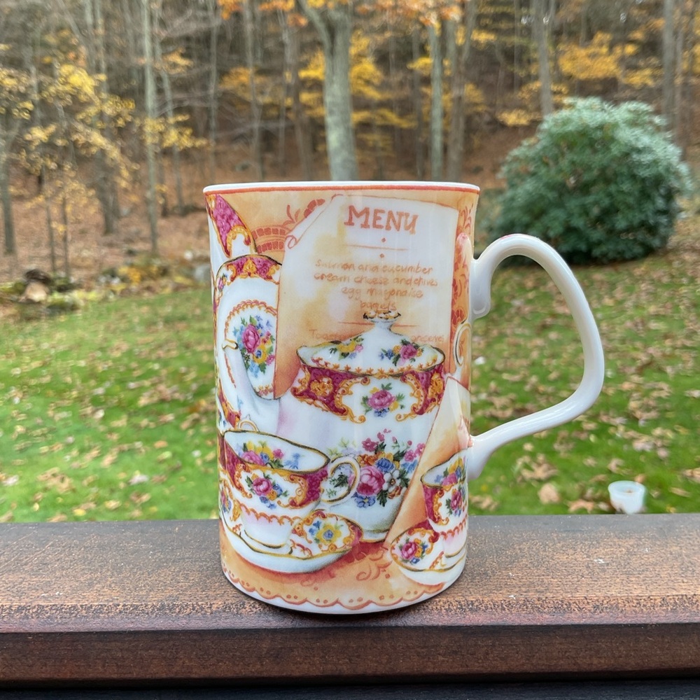 Royal Doulton Afternoon Tea Mug 1997 Fine China Doulton Everyday Floral Tea Cup